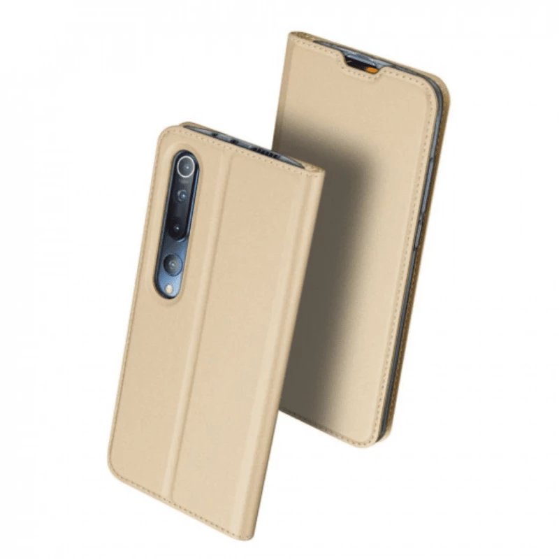 DUX DUCIS Skin Pro Bookcase type case Θήκη για Xiaomi Mi 10 / Mi 10 Pro gold