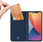 DUX DUCIS Skin Pro Bookcase type case Θήκη για iPhone 12 Pro Max blue