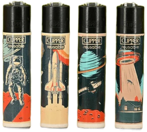 Clipper Αναπτήρας Μεγάλος - Space