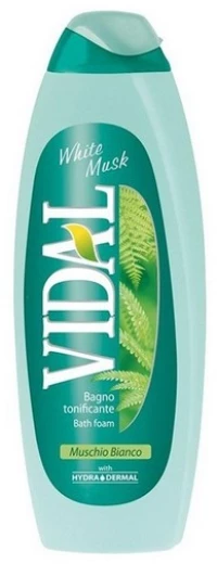 Vidal White Musk Foam Bath 750ml