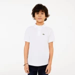 Μπλούζα polo λευκή Lacoste