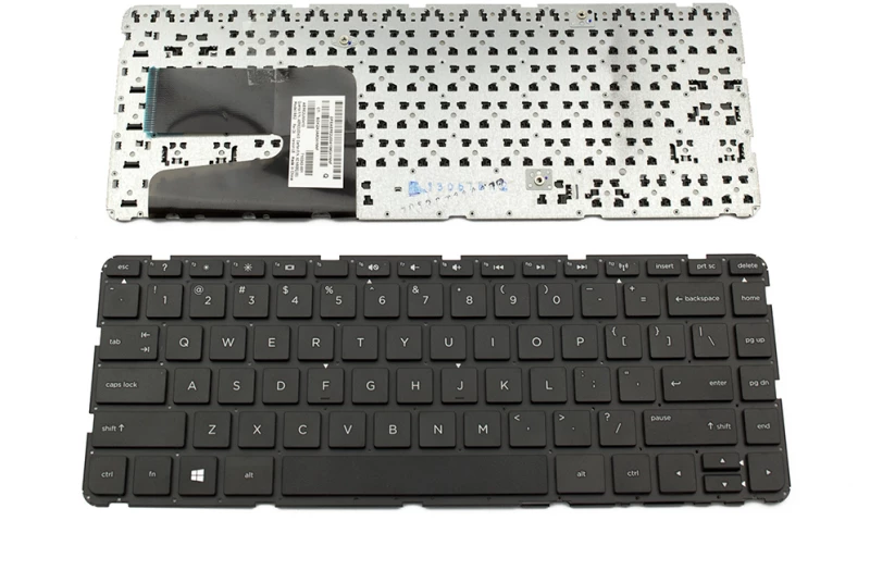 Πληκτρολόγιο Laptop keyboard για HP Pavilion  14-E BLACK Without Frame US (Small Enter) - 710242-001