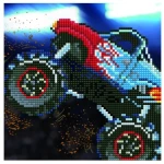 Ψηφιδωτό Diamond Dotz - Monster Truck 50488