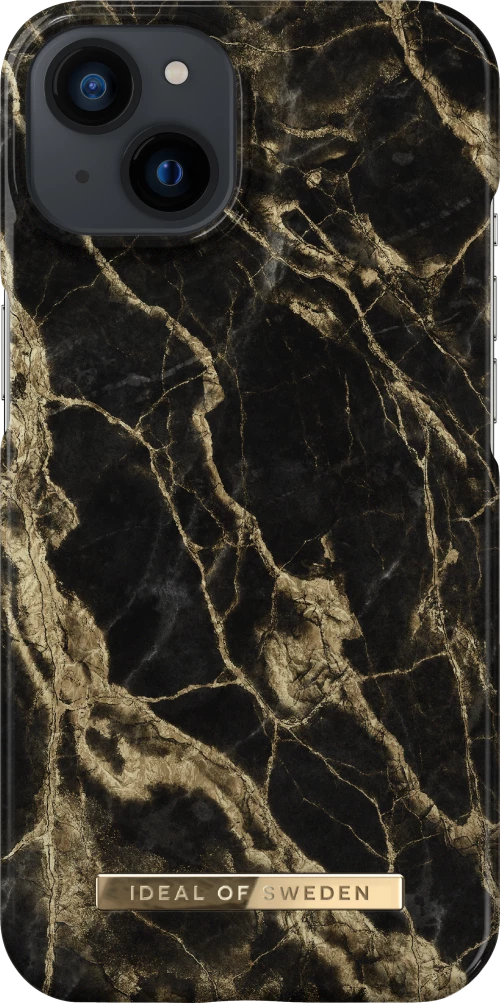 IDEAL OF SWEDEN Θήκη Fashion iPhone 13 Golden Smoke Marble IDFCSS20-I2161-191