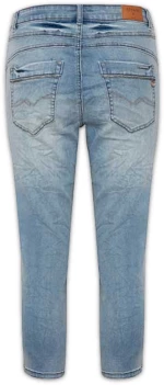 Τζιν κάπρι παντελόνι Fie Cream Denim Blue