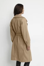 Γυναικείο παλτό Betzy Culture Camel