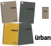 NEXT URBAN ΤΕΤΡ. ΣΠΙΡΑΛ 21X29ΕΚ. 4ΘΕΜ. - 6 ΤΕΜ