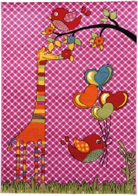 ΠΑΙΔΙΚΟ ΧΑΛΙ 49 ROSE Ροζ 133 x 190 εκ. MADI