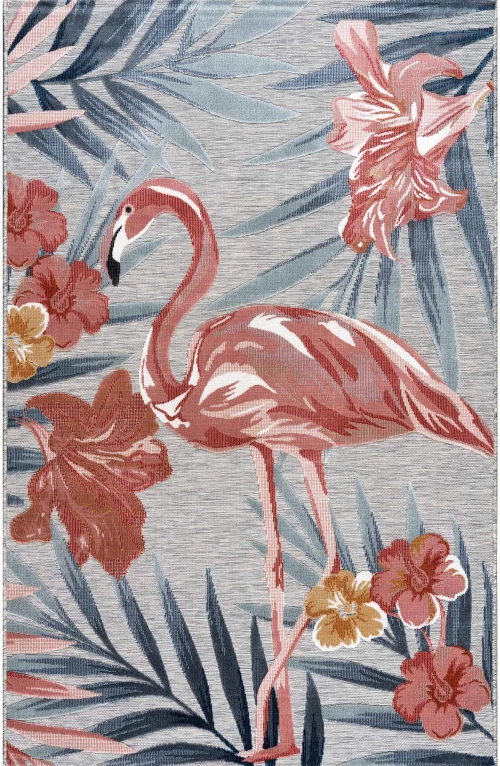 ΧΑΛΙ FLAMINGO Γκρι 160 x 230 εκ. MADI