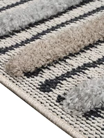 ΧΑΛΙ CABLES Μπεζ Σετ Κρεβατοκάμαρας (67 x 140 (2) + 67 x 230 εκ.) MADI