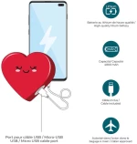Legami POW0020 power bank Heart