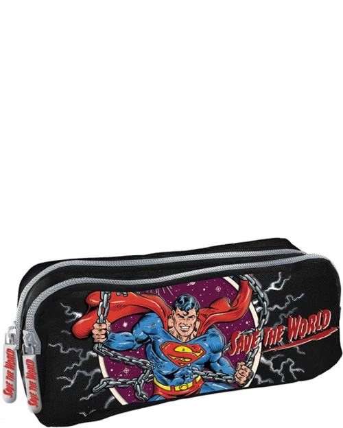 Graffiti Superman 225851 κασετίνα διπλή