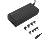 Qoltec 50012 Automatic universal power adapter 90W | 8 plugins | +power cable