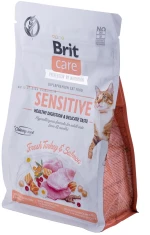 BRIT Care Grain-Free Sensitive Turkey&Salmon - dry cat food - 400 g