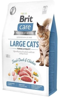 BRIT Care Grain-Free Adult Large Cats - dry cat food - 2 kg