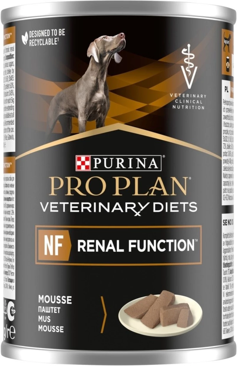 PURINA Pro Plan Veterinary Diets NF Renal Function - Wet dog food - 400 g