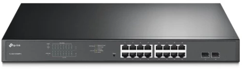 TP-Link JetStream 16-Port Gigabit Easy Smart PoE/PoE+ Switch
