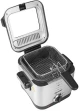 Mesko Home MS 4910 fryer Single 1.5 L Stand-alone 900 W Deep fryer Black, Satin steel