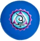 Μαξιλάρι Διαλογισμού Κεντημένο Meditation Cushion Chakra 5 Blue 33Χ17