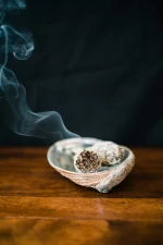 White Sage Eucalyptus Smudge Stick 10Χ3cm - Ραβδί Θυμιάματος Φασκόμηλο Ευκάλυπτος