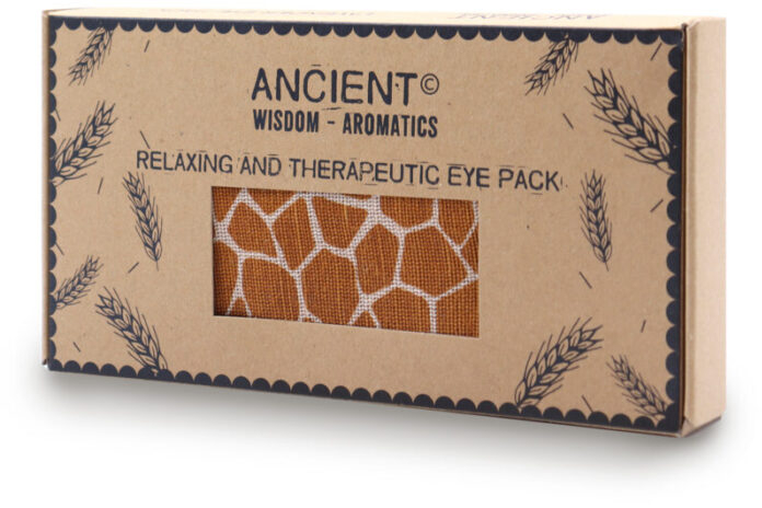 Μαξιλάρι Ματιών Λεβάντας - Lavender Natural Cotton Eye Pillow Madagascar