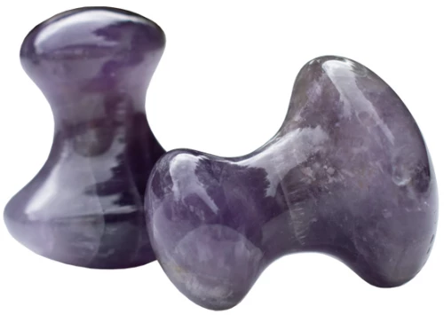 Πέτρα Αμέθυστου για Μασάζ Προσώπου Mushroom Massager Amethyst