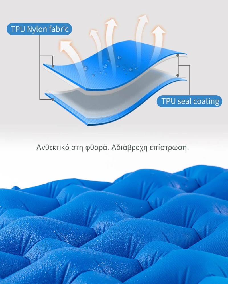 Στρώμα φουσκωτό Salty Tribe Ciconians με pump bag