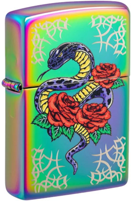 ZIPPO ΑΝΑΠΤΗΡΑΣ ΛΑΔΙΟΥ ΑΝΤΙΑΝΕΜΙΚΟΣ TATTOO THEME DESIGN - 48395