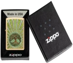 ZIPPO ΑΝΑΠΤΗΡΑΣ ΛΑΔΙΟΥ ΑΝΤΙΑΝΕΜΙΚΟΣ SPIRITUAL DESIGN - 48391