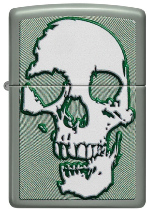 ΑΝΤΙΑΝΕΜΙΚΟΣ ZIPPO ΑΝΑΠΤΗΡΑΣ SKULL DESIGN - 48489