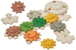 Ξύλινο Παιχνίδι Γρανάζια & παζλ (μεγάλο) της Plan Toys