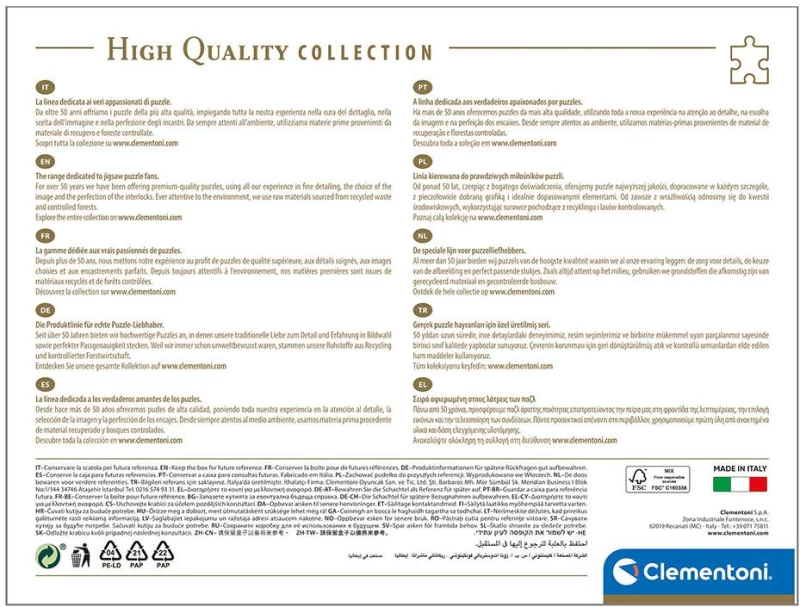 Clementoni Παζλ High Quality Collection Θέα Στην Πόλη Λιγιάνγκ 1500 τμχ