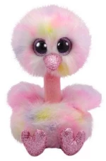 TY Beanie Boos Avery Χνουδωτό Στρουθοκάμηλος Παστέλ 40εκ