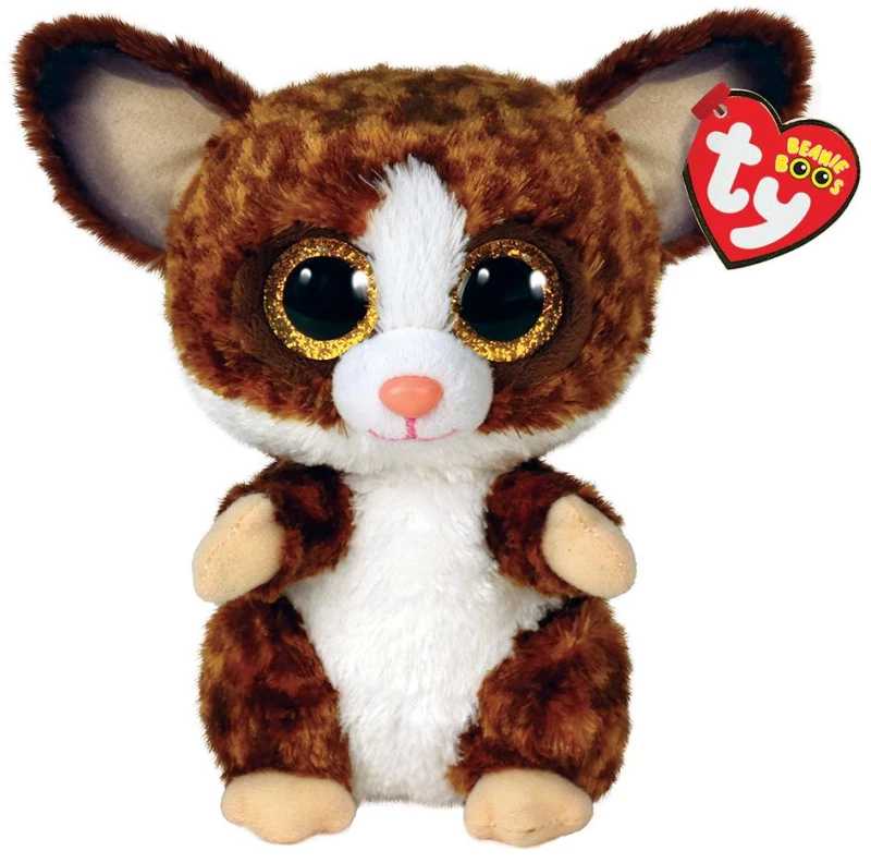 TY Beanie Boos Binky Χνουδωτό Γαλάγος Μωρό Καφέ 23εκ