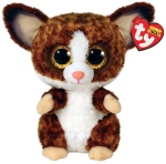 TY Beanie Boos Binky Χνουδωτό Γαλάγος Μωρό Καφέ 23εκ