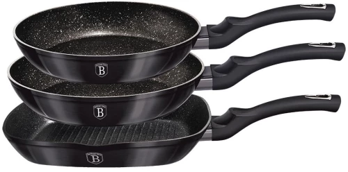 Σετ Μαγειρικής Berlinger Hause 3 τμχ Carbon PRO Edition BH-6904