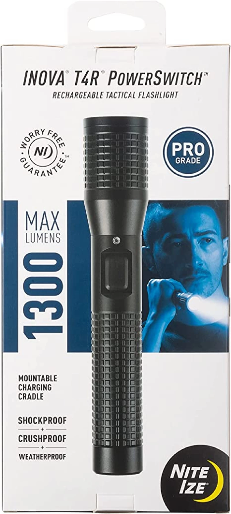 Επαναφορτιζόμενος φακός χειρός Nite Ize INOVA T4R RECH. Flashlight