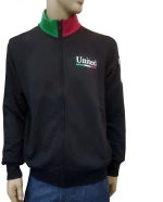 Φούτερ zipper United Cotton MJ7 Black