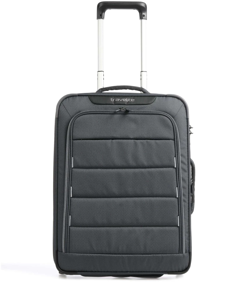 ΒΑΛΙΤΣΑ ΚΑΜΠΙΝΑΣ ΥΒΡΙΔΙΚΗ TRAVELITE SKAII TROLLEY 2 WHEELS 92647-04 ΑΝΘΡΑΚΙ
