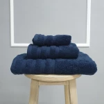 Πετσέτα Χεριών 30x50cm Βαμβακερή Premium 600gsm Joli Μπλε