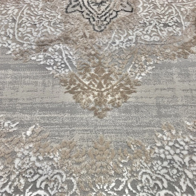 Χαλί luxor γκρι/μπεζ σετ 3 τμχ Koulis carpets 5908B