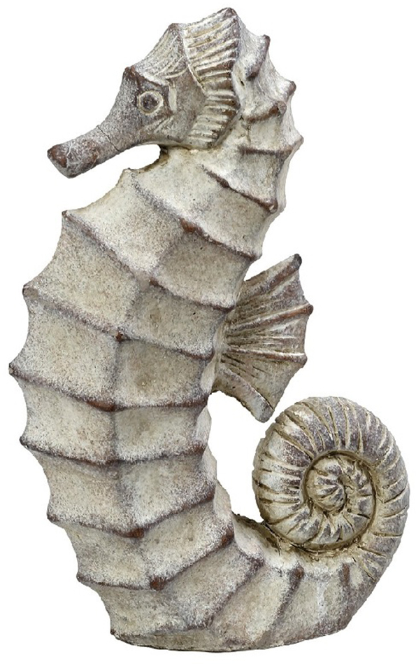 Ιππόκαμπος τσιμεντένιος μπεζ 19x8x28cm Espiel JOE325