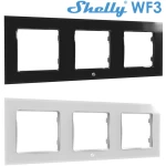 Πλαίσιο Τριπλό Shelly WF3.01 Λευκό