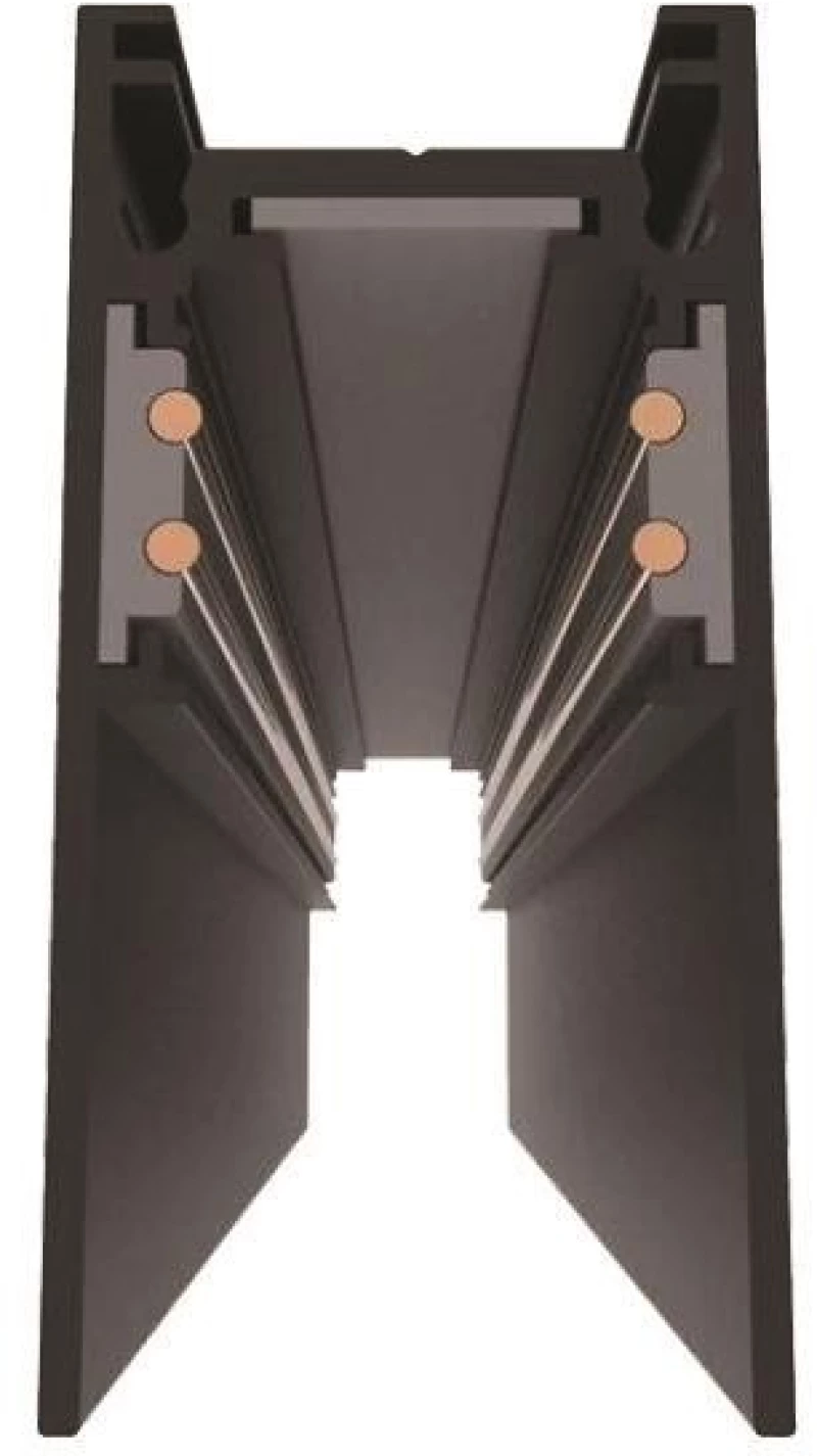 ΡΑΓΑ ΕΞΩΤΕΡΙΚΗ ΜΑΓΝΗΤΙΚΗ 1m ΜΑΥΡΗ - EUROLAMP (145-59902)