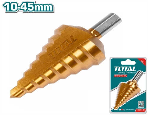 TOTAL ΤΡΥΠΑΝΙ ΚΩΝΙΚΟ 10 - 45mm (TAC8210451)