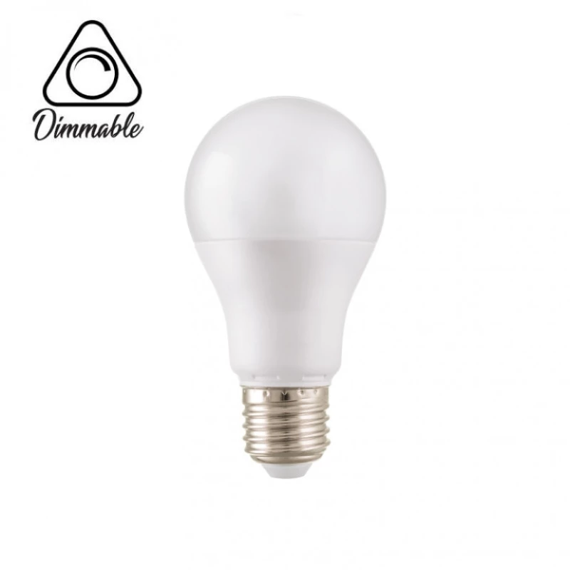 Λαμπτήρας Κοινός LED E27 10W 6500K (ΨΥΧΡΟ) Α60 850Lm Dimmable 2R (2RE271065D)