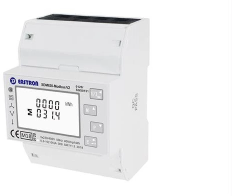 ΜΕΤΡΗΤΗΣ ΕΝΕΡΓΕΙΑΣ ΨΗΦΙΑΚΟΣ 3Φ  240V SDM-630-MODBUS - EASTRON