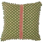 ΜΑΞΙΛΑΡΙ 45X45 KHADI - ΠΡΑΣΙΝΟ