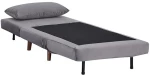 STOCKHOLM ΠΟΛΥΘΡΟΝΑ-ΚΡΕΒΑΤΙ ΓΚΡΙ Υ90X76X81ΕΚ.