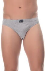 ΠΡΟΣΦΟΡΑ 4 ΑΝΔΡΙΚA ΣΛΙΠ LIDO UNDERWEAR - ΓΚΡΙ 100% BAMBAKI